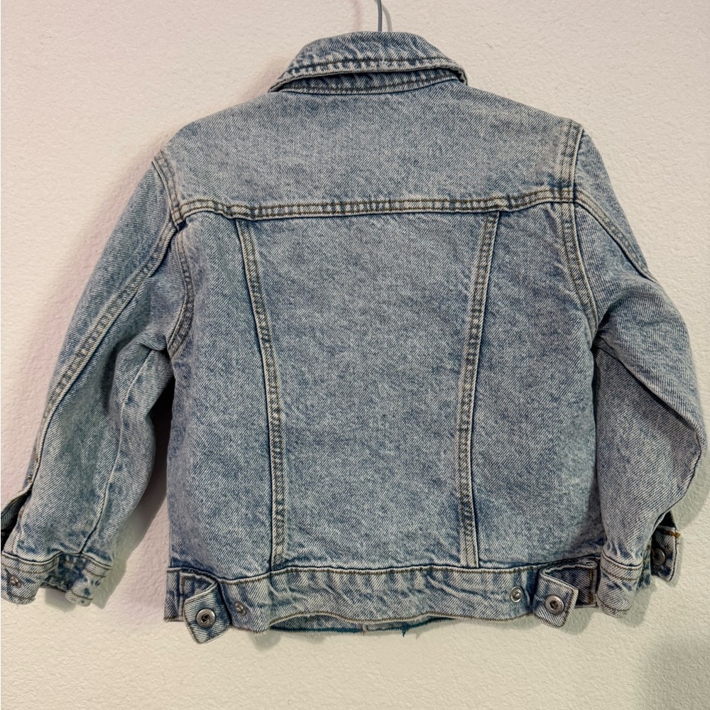 zara baby jean jacket 18-24 months - Picture 3 of 4